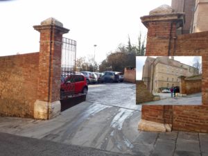 Conclusi i lavori per ripristinare muro e colonna in via Sant’Agata