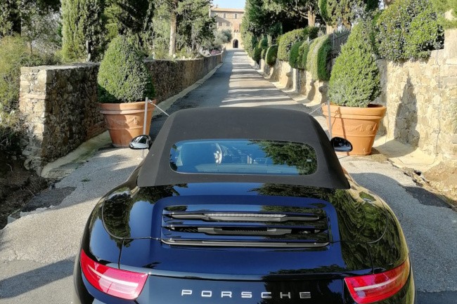 GT Tour Italia: le Porsche alla cena degli auguri nella Giraffa