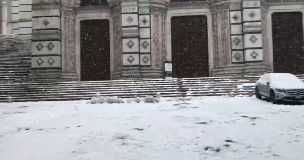 Ancora nevicate intense su Siena
