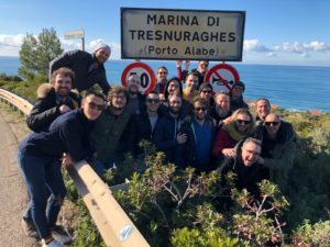 Lupaioli in Sardegna per il voto del Palio di Agosto: bagno nella spiaggia di Porto Alabe