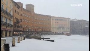 Siena: approvato in Prefettura il "Piano Neve"