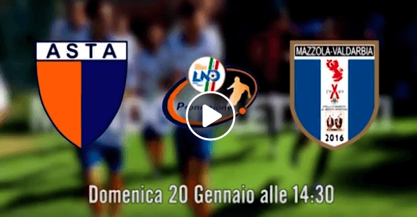 Domenica il big match tra Asta Taverne e Mazzola Valdarbia in diretta su Siena Tv