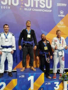 Leonardo Pizzichi della Polisportiva Mens Sana nuovo campione europeo IBJJF Jiu-Jitsu