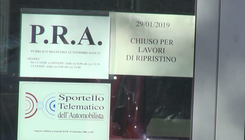 Furto al P.R.A di Siena, uffici ancora chiusi