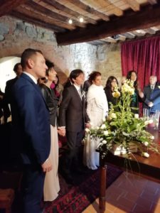 Andrea Mari e Ilaria, sposi bellissimi