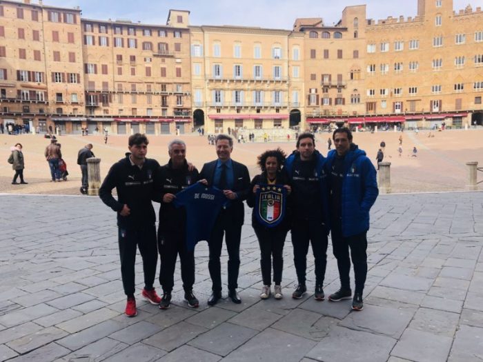 Tutto pronto per la partita della nazionale Under 19 al Rastrello