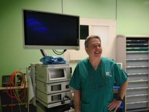 Roberto Coppini alla guida del reparto di Ortopedia a Campostaggia