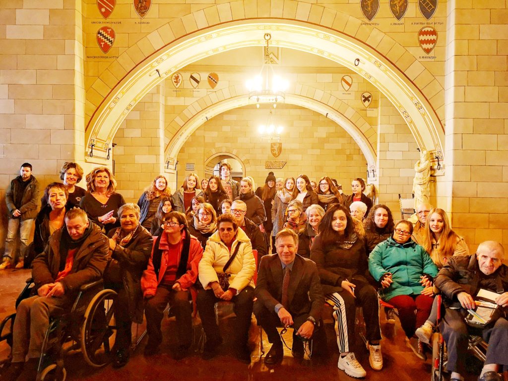 Visita speciale a Palazzo Pubblico per i ragazzi dell'Associazione Il Laboratorio