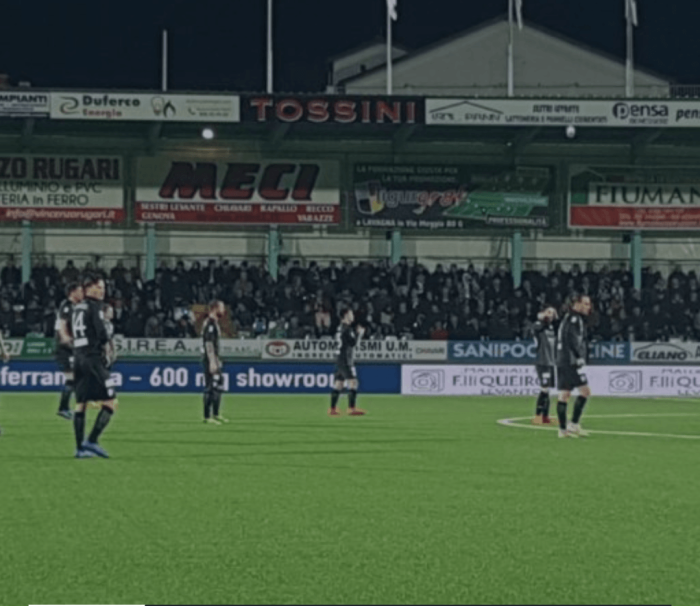 Robur, pari a reti bianche a Chiavari contro l'Entella