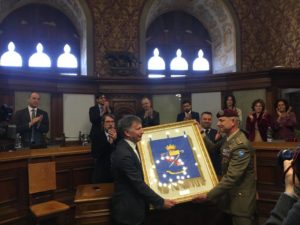 Cittadinanza onoraria Folgore, De Mossi: "Un riconoscimento della città per quanto fatto"