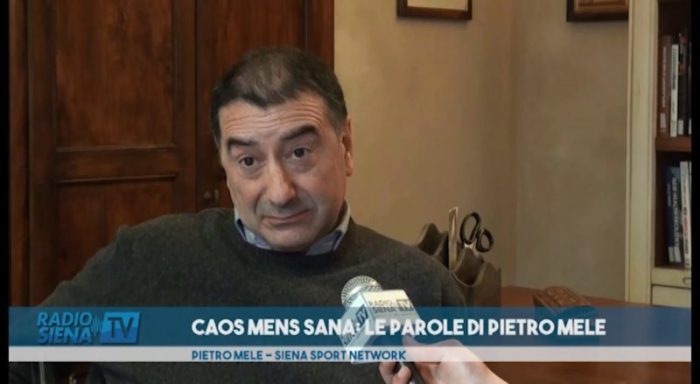 Caos Mens Sana, parla Mele: "Presenter&ograve; un piano di risanamento. Sui blog in troppi creano trambusto"