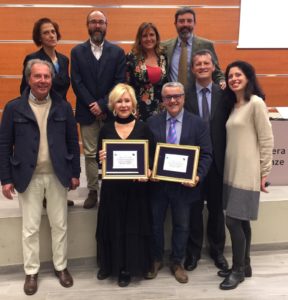 Targa a Daniele Magrini per i suoi 40 anni di giornalismo