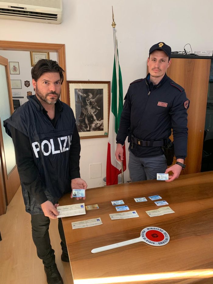 Truffe con documenti falsi, la Polizia sgomina banda di malviventi casertani