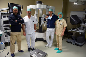 Intervento di chirurgia robotica alle Scotte - VIDEO