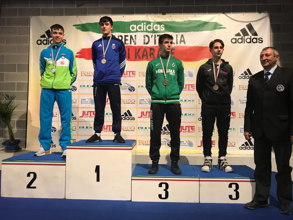 Karate Polisportiva Mens Sana, splendido bronzo agli Open d’Italia di Cesare Banfi