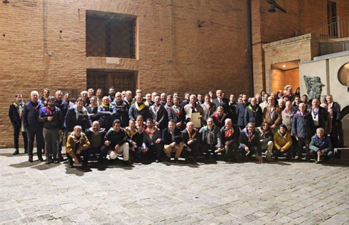 Nella Giraffa il banchetto annuale del Comitato Amici del Palio: il discorso del presidente Muzzi