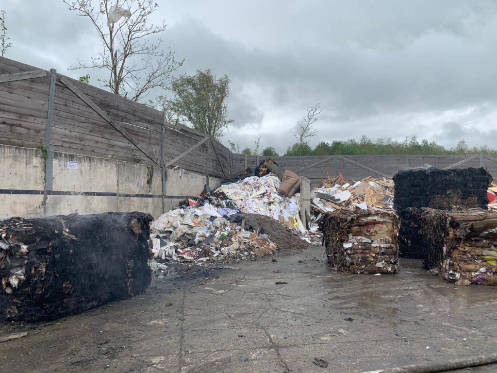 Incendio all'impianto di Renaccio prontamente domato