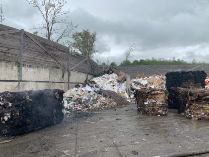 Incendio all'impianto di Renaccio prontamente domato