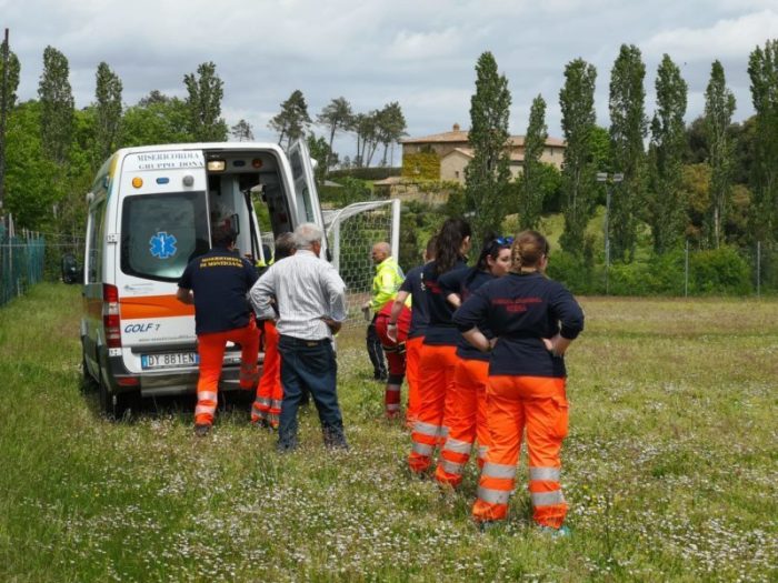 Incidente occorso a Jacopo Pacini, il bollettino medico