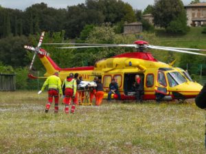 Sospese le corse di addestramento a Monticiano, brutta caduta per Jacopo Pacini