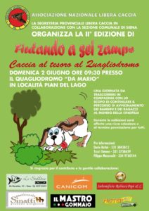 Caccia al tesoro con il cane per i bambini di Siena
