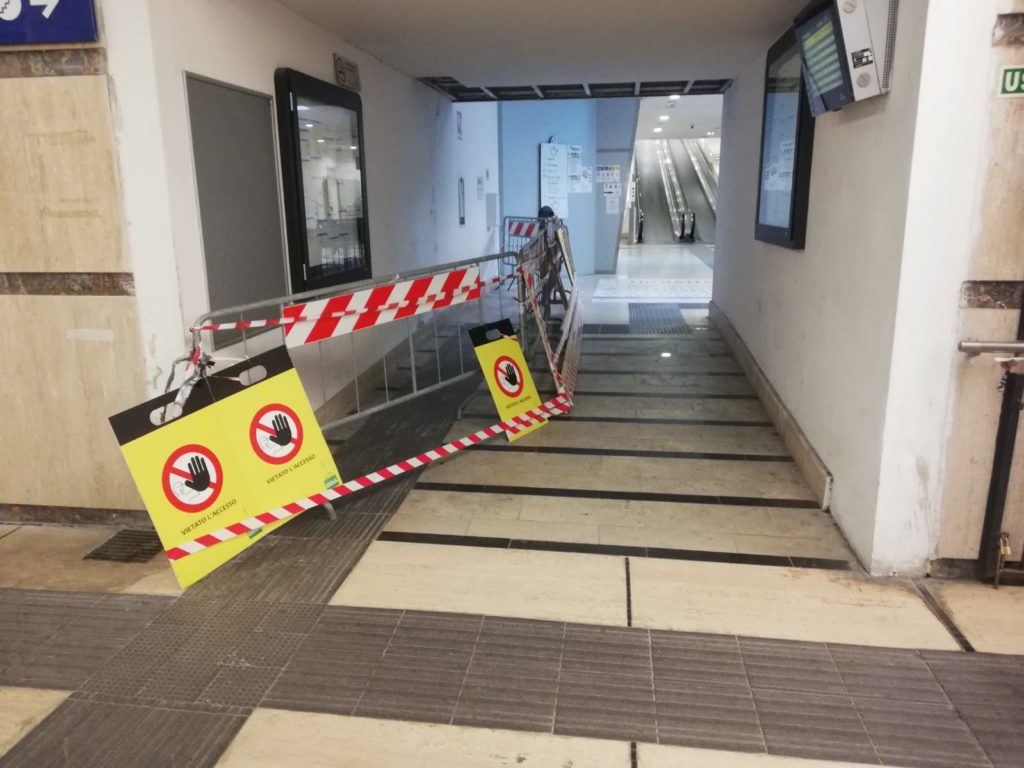 Riapre il sottopassaggio della stazione