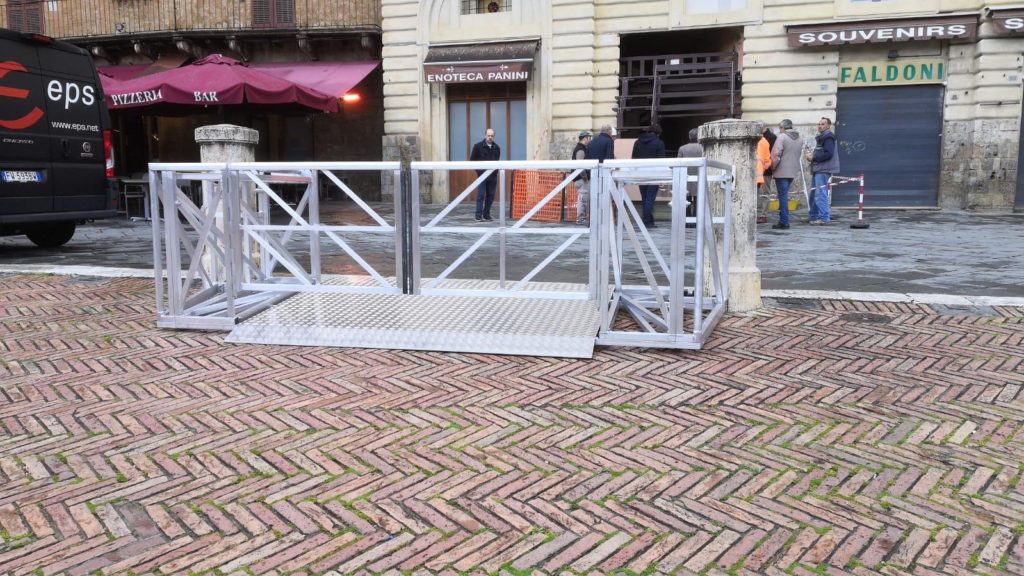 Palio, da luglio saranno cinque le aperture meccanizzate in Piazza