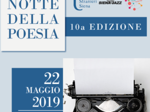 Universit&agrave; per Stranieri, domani 22 maggio torna la "Notte della Poesia"