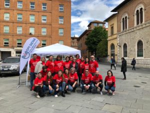 Gli infermieri senesi in piazza per raccontare la loro professione