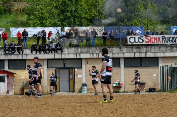 Banca Cras Cus Siena Rugby festeggia la salvezza in Serie B