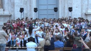 Alle 21 su Siena Tv i cori dei bambini delle Contrade in Provenzano