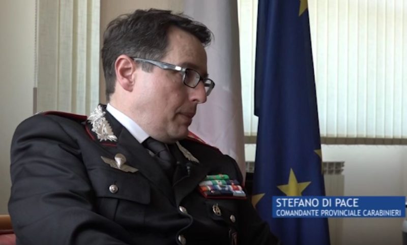 Comandante Di Pace a Siena Tv: "Furti nelle case persistono ma opera di contrasto dei Carabinieri forte"