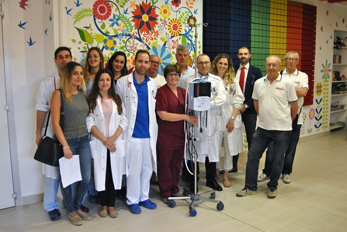 Le associazioni senesi donano innovativo strumento per l&rsquo;assistenza respiratoria dei bimbi di Pediatria