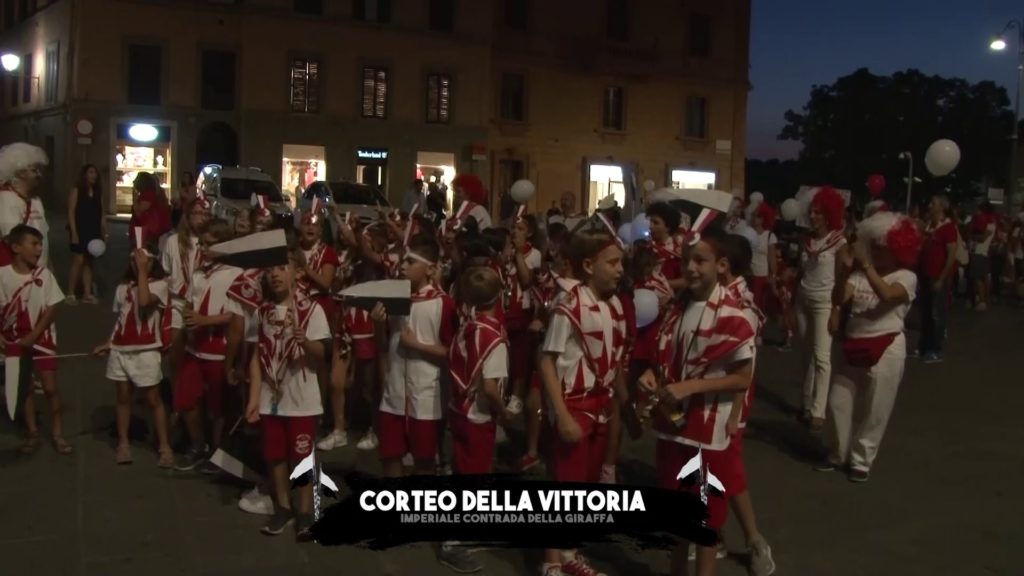 CORTEO DELLA VITTORIA GIRAFFA 13-07-2019