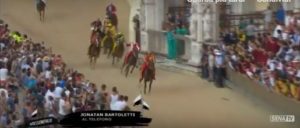 Bartoletti: "Il cavallo si è fermato al secondo giro, ho spinto al massimo"