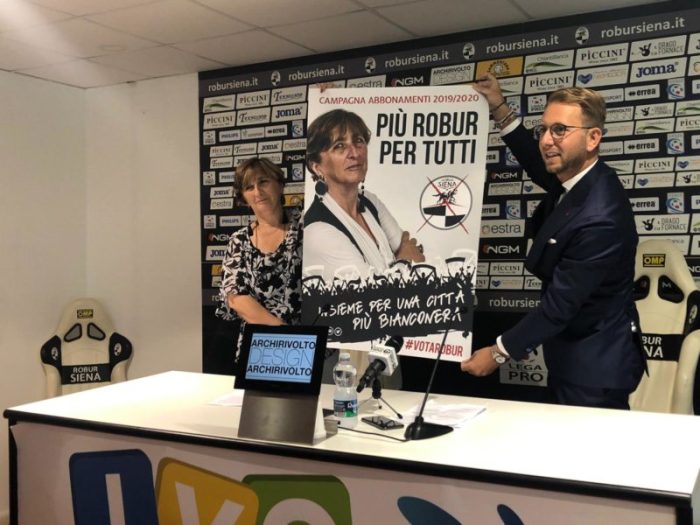 Lanciata la campagna abbonamenti "Pi&ugrave; Robur per tutti". La Durio ci mette la faccia.