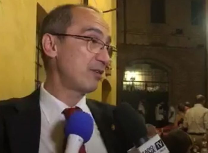 Miraldi (capitano Drago): "Contento della corsa, Arri ha fatto un Palio da veterano"