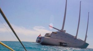 Il Sailing Yatch A nuovamente avvistato tra Castiglione della Pescaia e Punta Ala