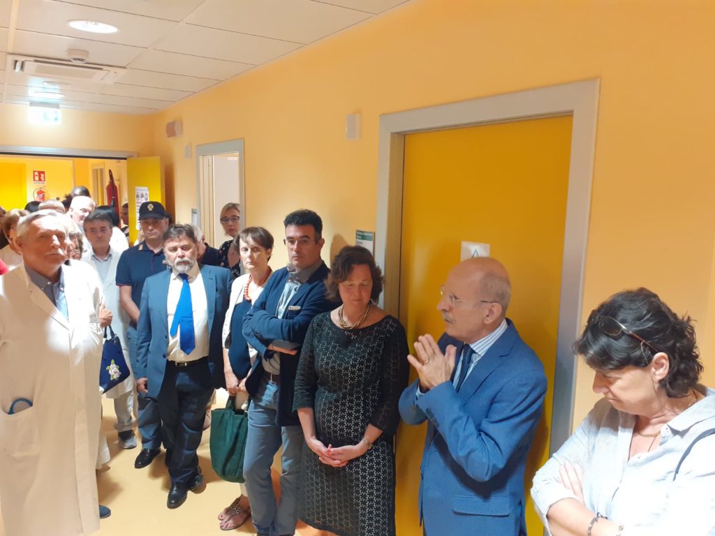 Inaugurata la nuova area ambulatoriale della fisiopatologia e riabilitazione respiratoria