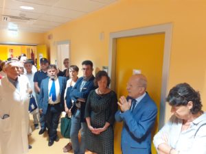 Inaugurata la nuova area ambulatoriale della fisiopatologia e riabilitazione respiratoria