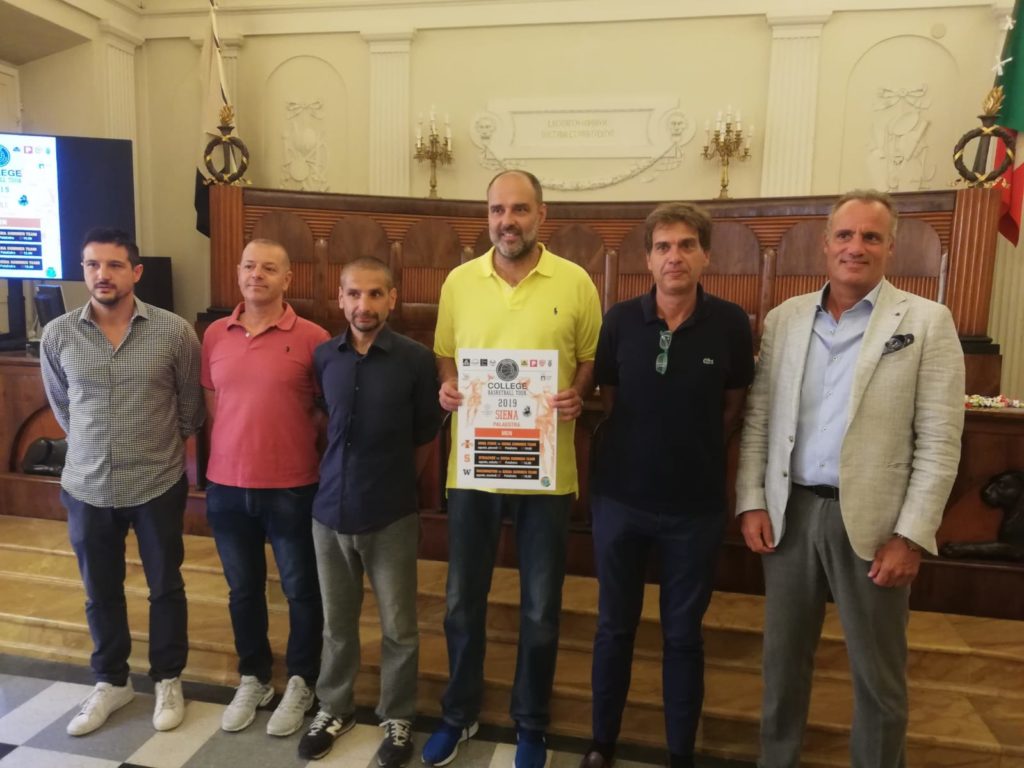 Il basket NCAA arriva a Siena con il College Basketball Tour 2019