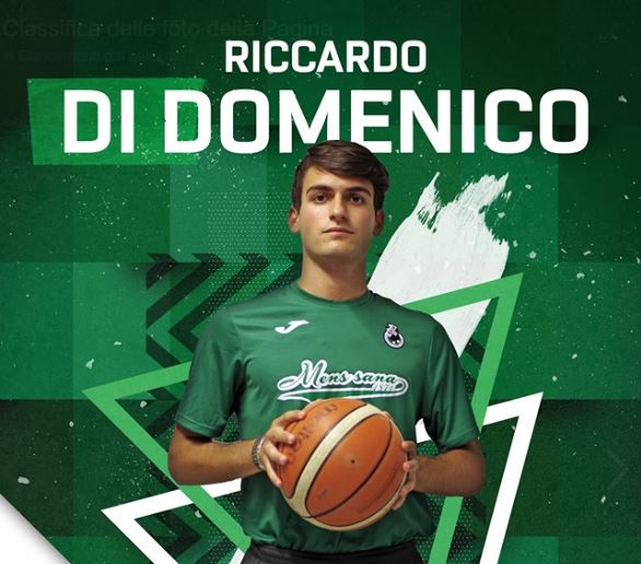 Mens Sana, ufficiale anche Riccardo Di Domenico