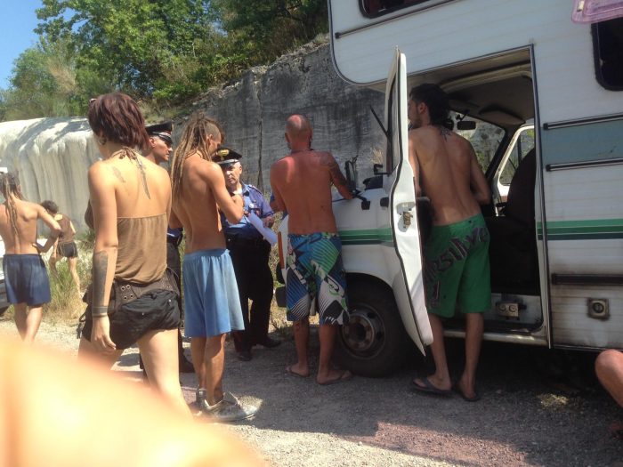 Sgominato un rave party a Bagni San Filippo