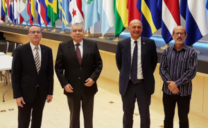 Il rettore Frati ricevuto a Panama al Parlamento Latino-americano per possibili collaborazioni con l&rsquo;Ateneo