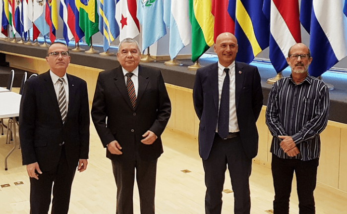 Il rettore Frati ricevuto a Panama al Parlamento Latino-americano per possibili collaborazioni con l&rsquo;Ateneo