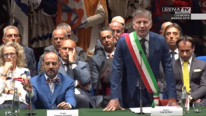 Consegnato il Premio Mangia al professor Emanuele Montomoli