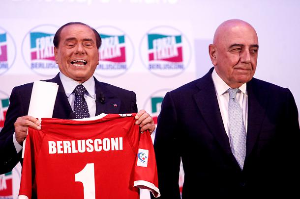Robur Siena, Berlusconi e Galliani nello spogliatoio per complimentarsi coi giocatori bianconeri