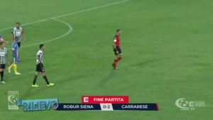 Robur Siena - Carrarese: 0-2 (conferenza sala stampa)