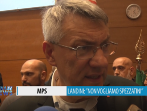 Landini (Cgil): "Mps, no a spezzatini. Si lavori a un rilancio vero"