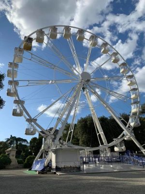 Mercoled&igrave; 11 l'inaugurazione della ruota panoramica alla Lizza